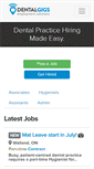 Mobile Screenshot of dentalgigs.com